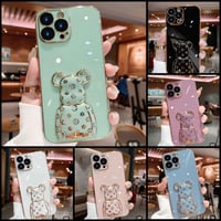 Image 1 of LV bear iPhone case 