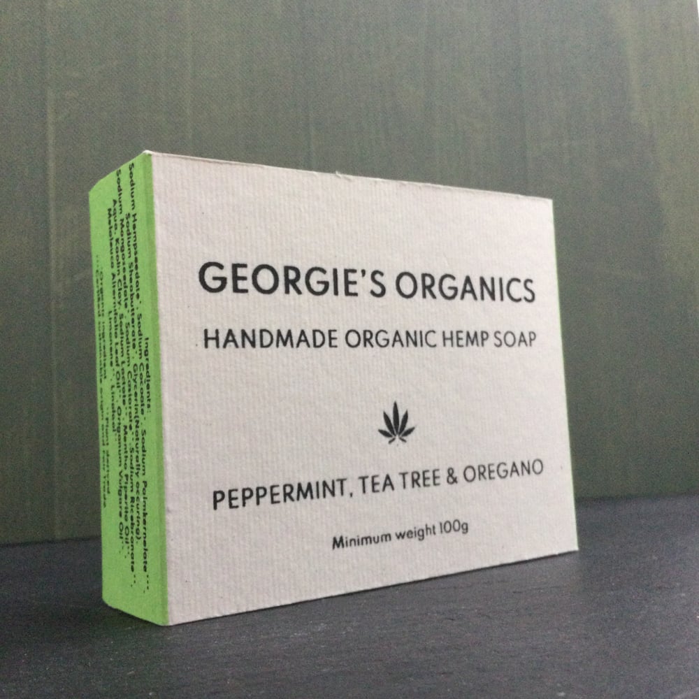 Image of *SALE* Set of 4 Handmade organic hemp soaps