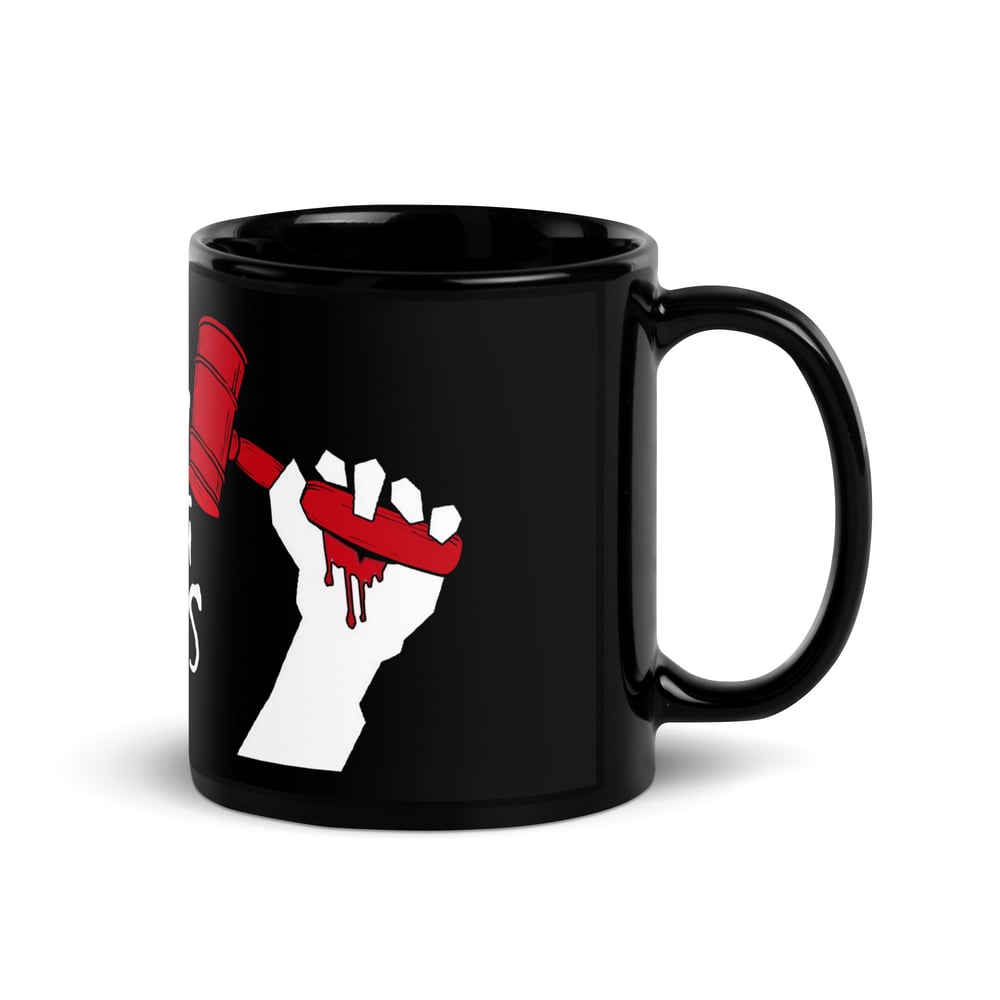 Wake Me Up When Rulemaking Ends Black Glossy Mug