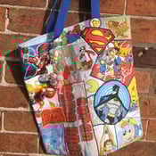 Image of Vintage Fabric Bag Tote Shopper