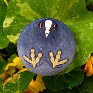 Coot Plush Button