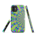 Psychedelic Tough iPhone case - Trippy Face