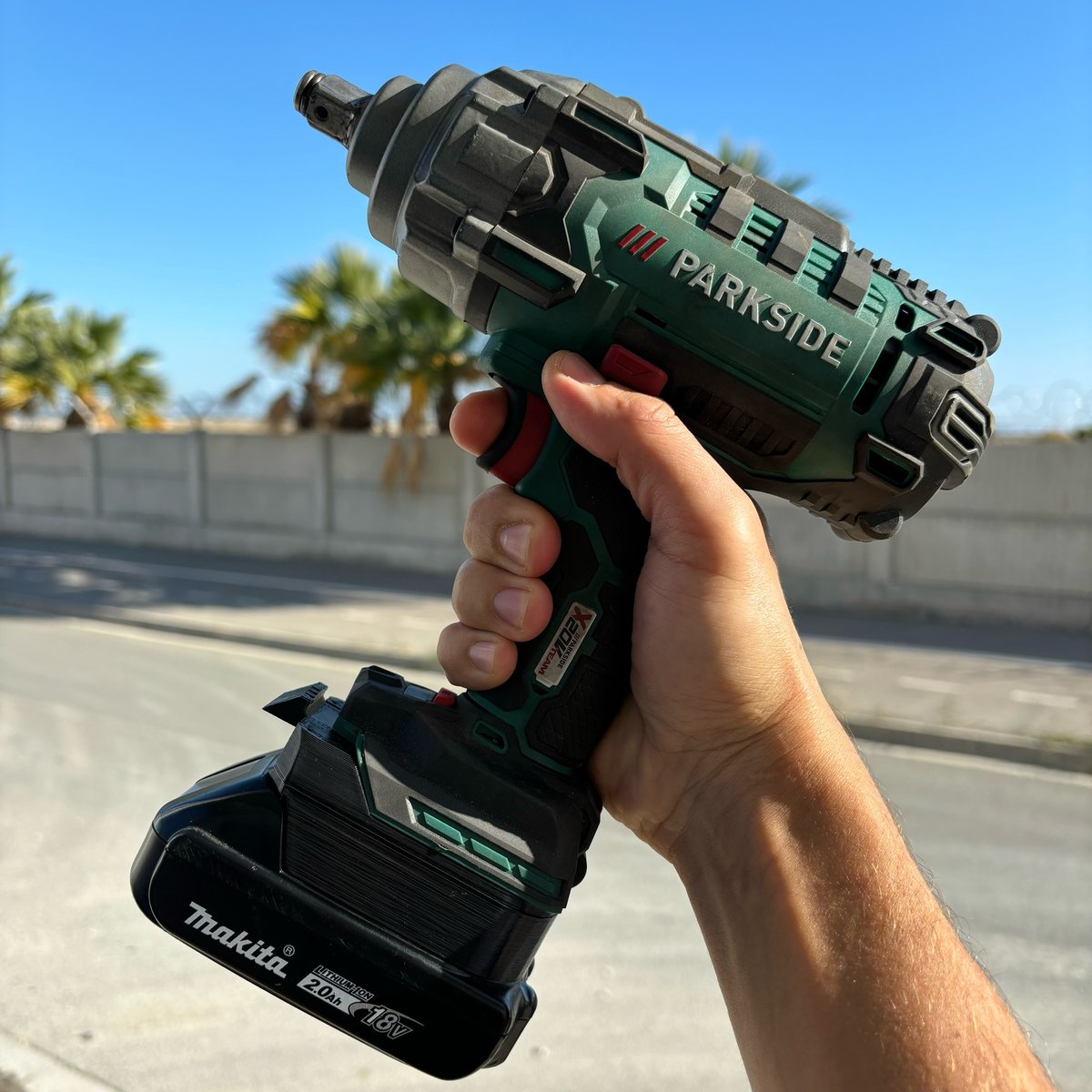 Drill Makita To Parkside Battery Adapter Parkside X20 Adapter To