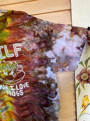 Image of 3XL MILF Man I Love Frogs Tie Dye Shirt 3