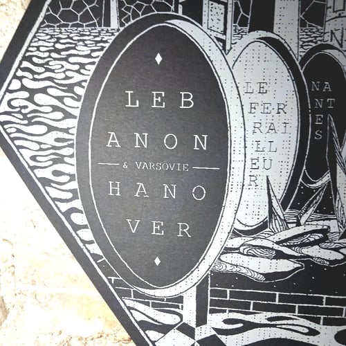Image of Lebanon Hanover @Nantes Gig poster 