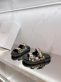 Image 7 of Dee Dad Sandals- Leopard