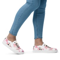 Image 1 of Valentines Slip on canvas shoes