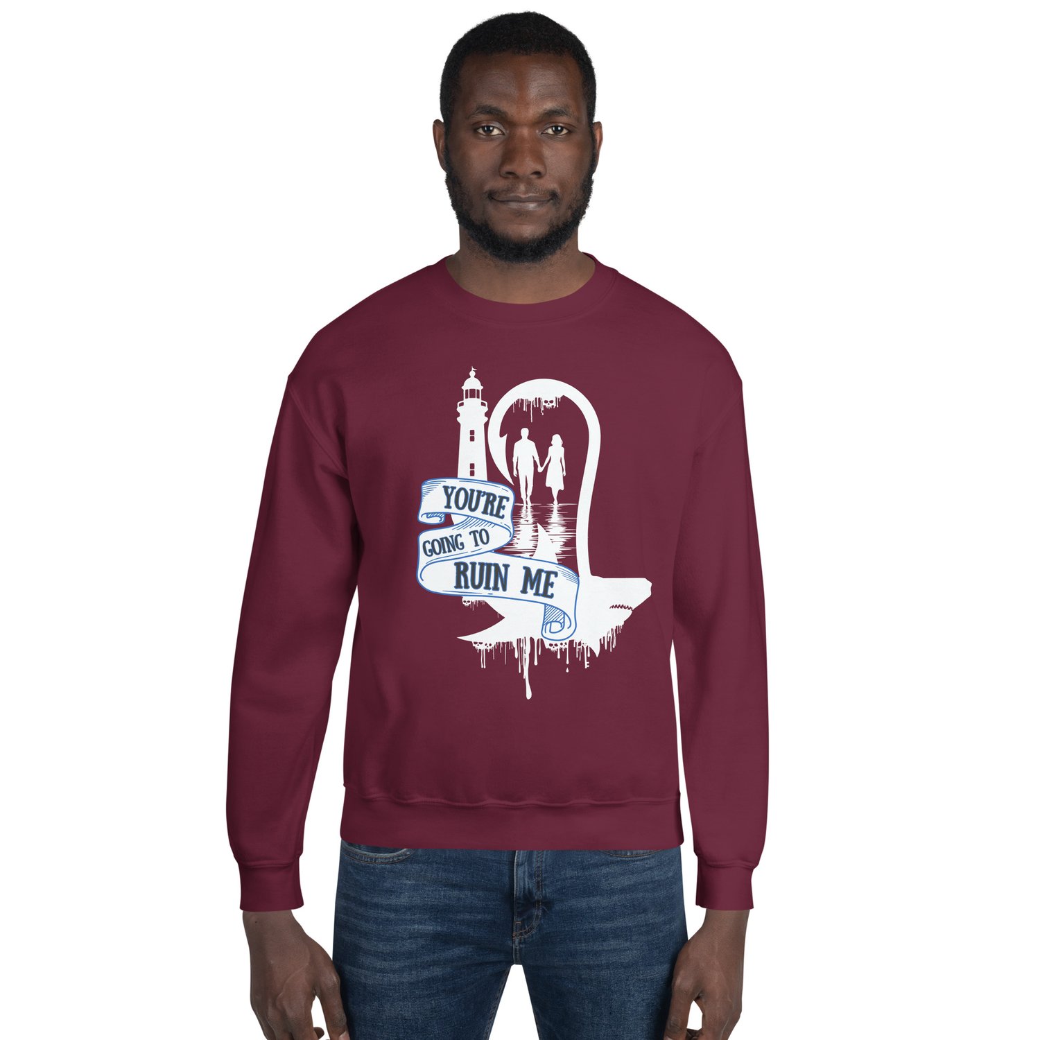 Image of Officially licensed does it hurt you're going to ruin me Unisex Sweatshirt