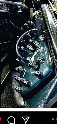 Image 3 of Nickel plated spark plug covers 