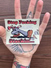 Stop Fucking Stacking Sticker