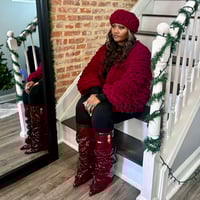 Image 2 of Patent Leather Boots (NEW)