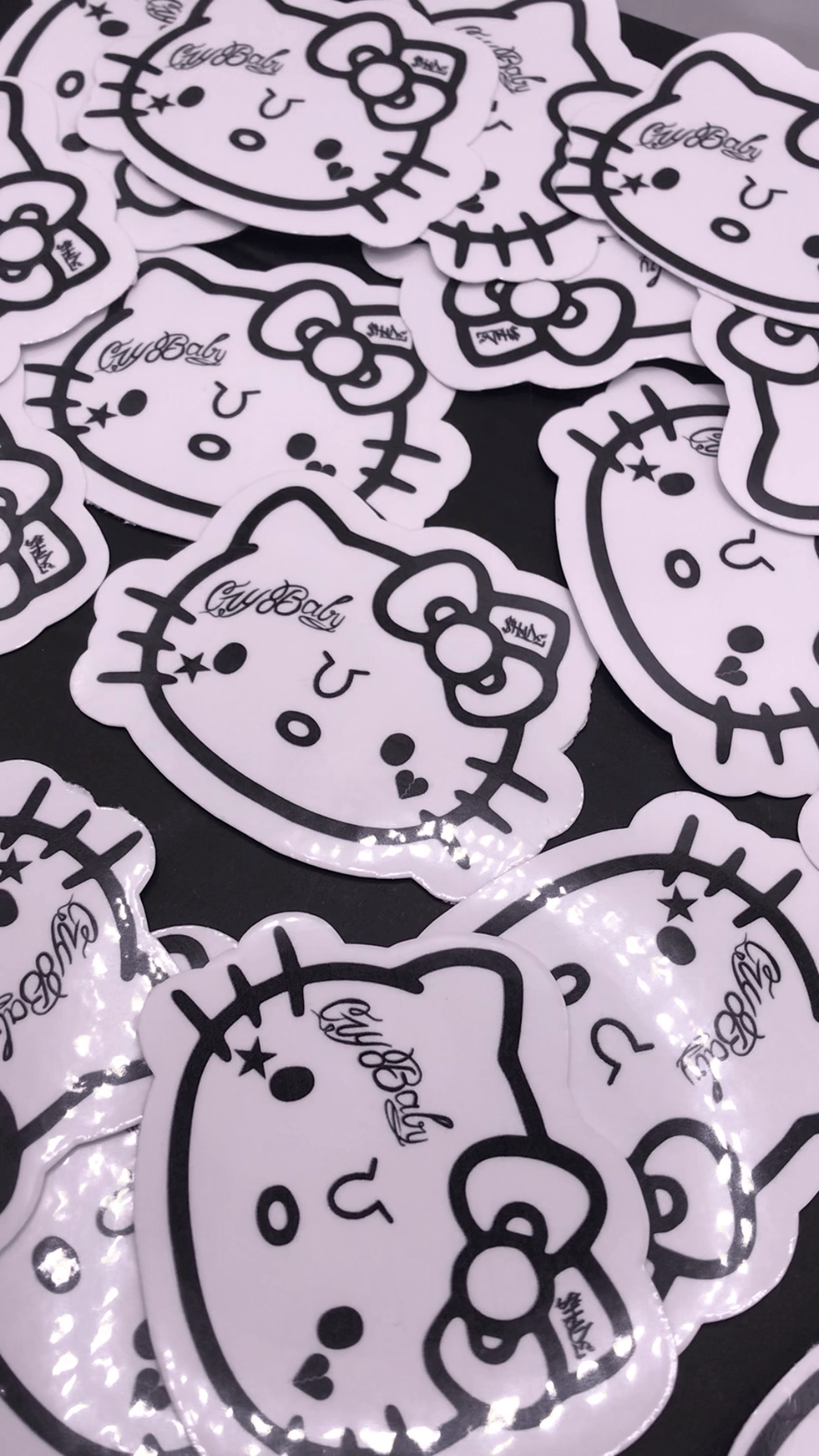 Hello Kitty Lil Peep Sticker Beauty By Hade