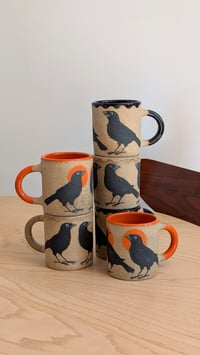 Image 1 of Crow Morning Mug