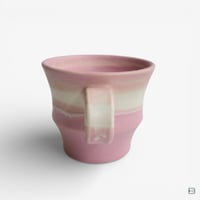 Image 3 of Katsushi Shimabukuro mug cup pink No.401