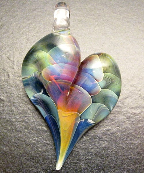 lampwork pendant