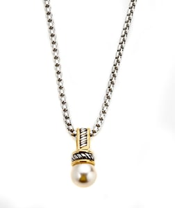 Image of Class Act ~ DY inspired Faux Pearl Pendant to Impress