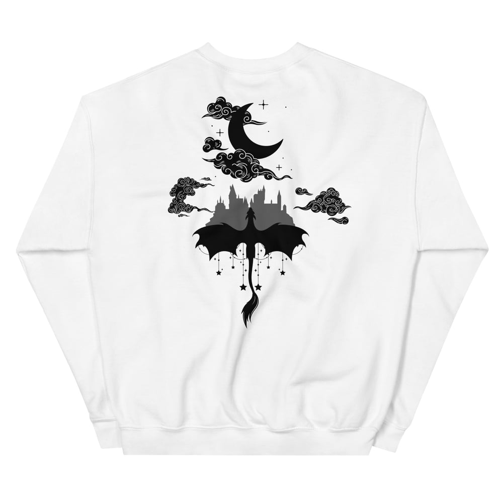 Image of Dragon stars noir Unisex Sweatshirt