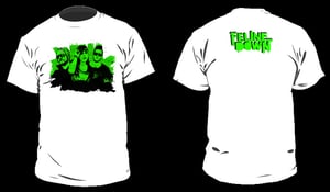 Image of Felinedown T-shirt [WHITE]
