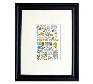 Image of Put the Kettle On 8 x 10 Giclee Print 