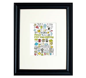 Image of Put the Kettle On 8 x 10 Giclee Print