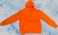 Image 1 of Small World Connect Hoodie Orange