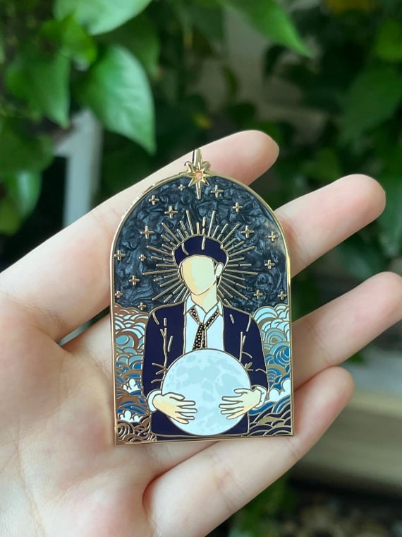 Image of LUNAR JIN Enamel Pin 