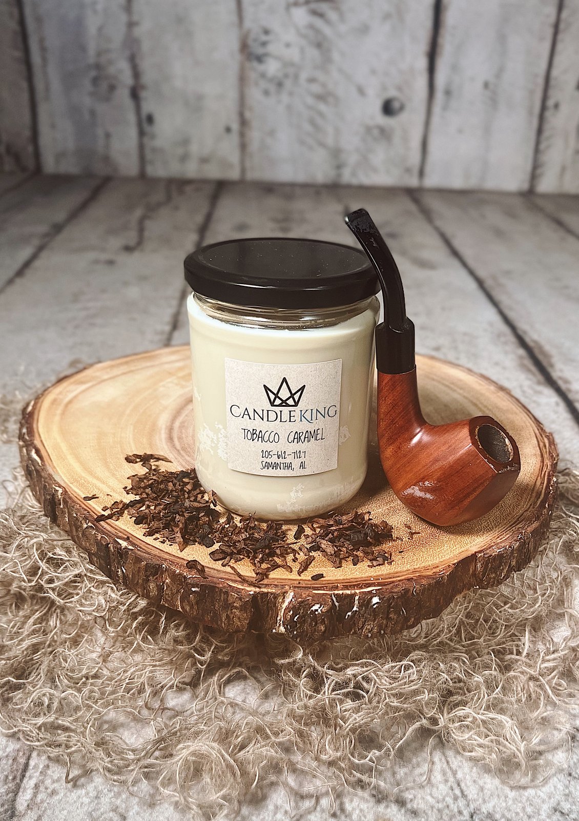 Tobacco Caramel  Candle King LLC