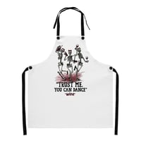 Image 1 of Apron trust me, you can dance -wine