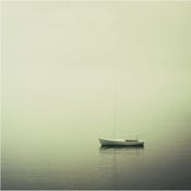 Image of Foggy sailboat
