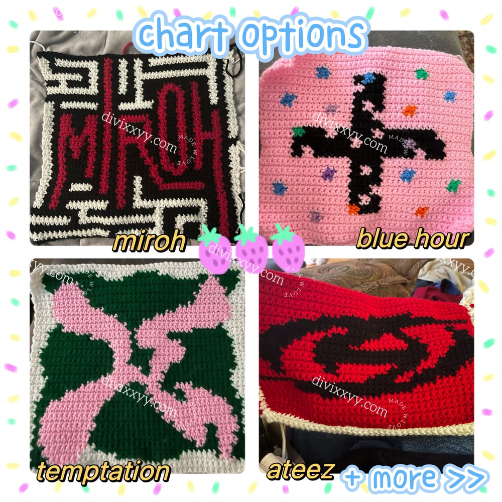 MTO Crochet Tapestry Bags