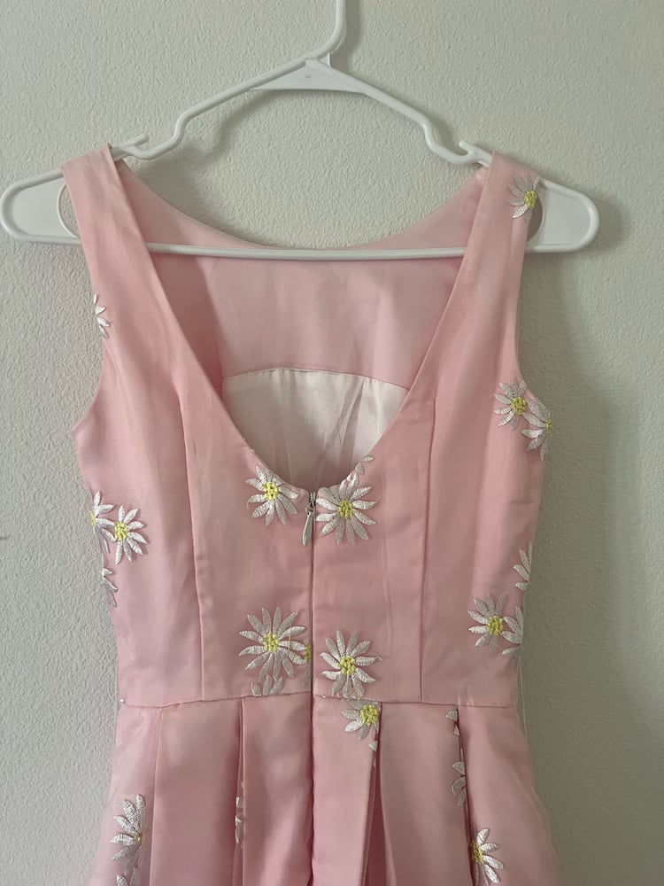 Image of Pink daisies dress 