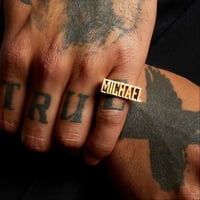 Image 3 of Custom Name Ring