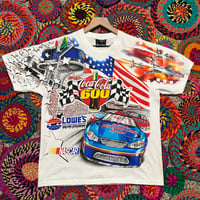 Image 2 of 2002 Coca Cola 600 "The Great American Classic" AOP Size Medium 22x27.5