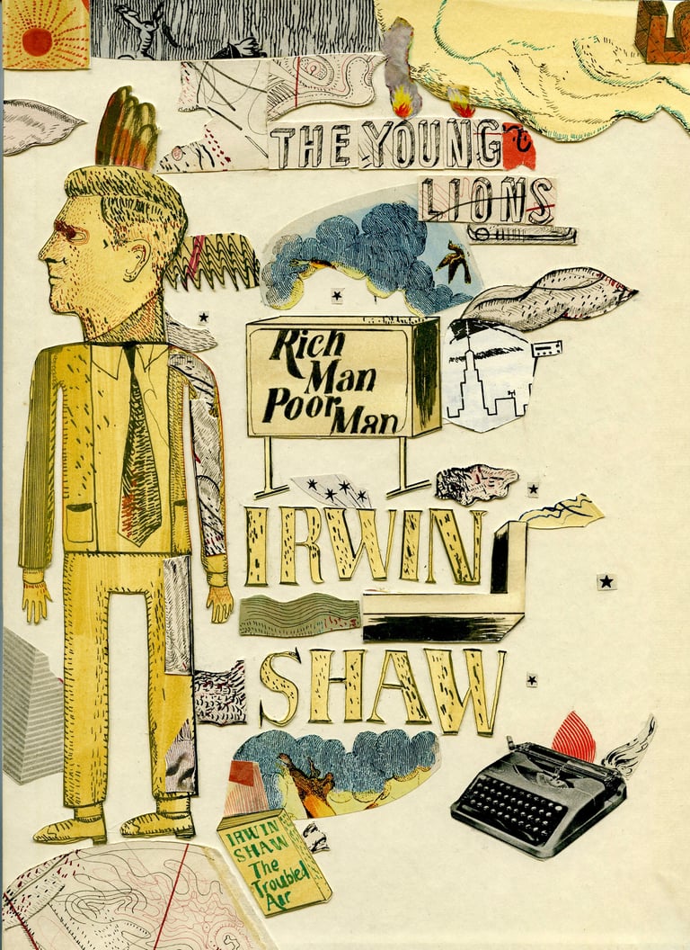 Irwin Shaw artwork for The Critic Magazine 