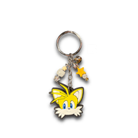 Image 3 of Yellow Fox Keychain