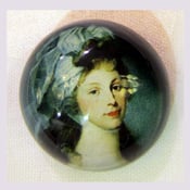 Image of Bouton résine: princesse Louisa