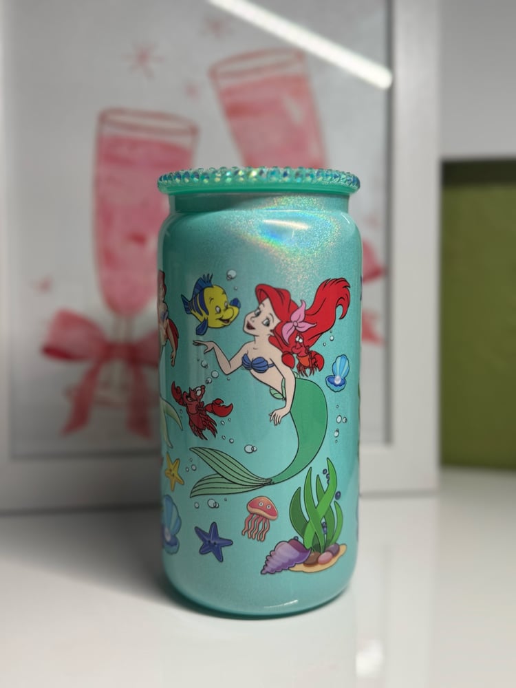 Image of 16oz Libby Glass Cup - Ariel 