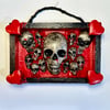 Skulls and Hearts-Red
