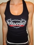 Image of West Coast Fighting Championship Womens Fitted Racerback Tank