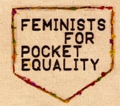 Image of Feminists For Pocket Equality patch