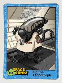 Image 4 of Space Junk™ Oversized Preview Trading Cards