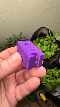 hose Klip purple 6mm