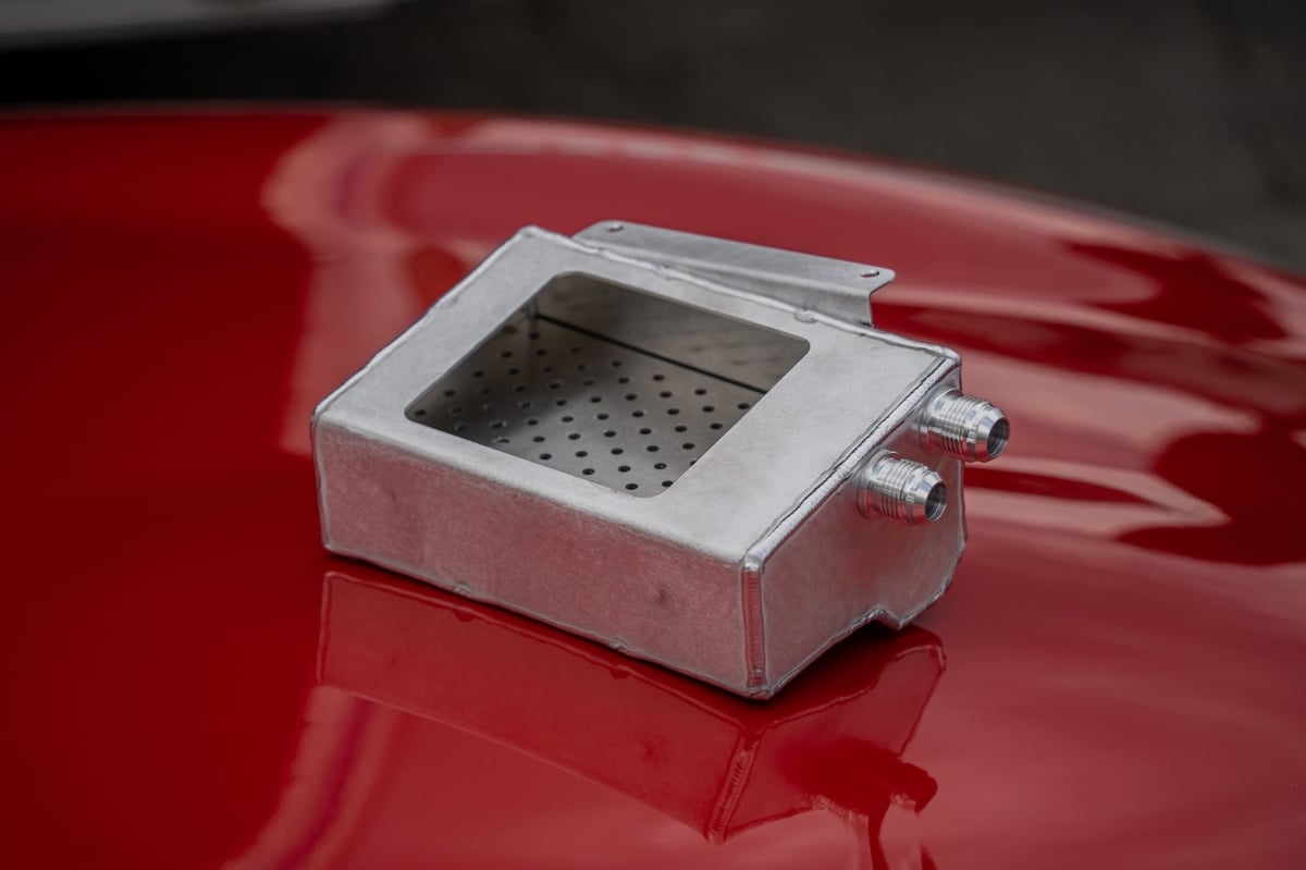 Cowl Mounted Catch Can