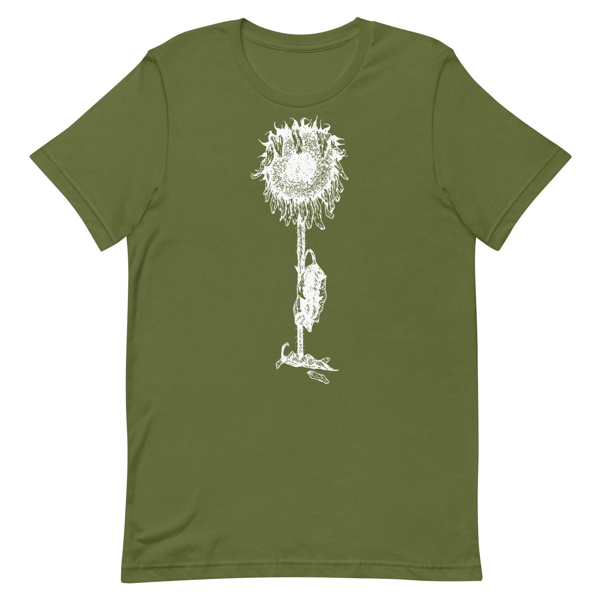 Image of Sad Flower Premium Tee (5 Colors) White Print