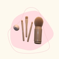Image 2 of Mini makeup brush set 