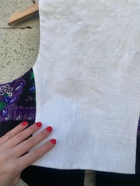 Image 4 of Chaleco FOLIADANEGROMORADO. Varias tallas. Feito por encarga.