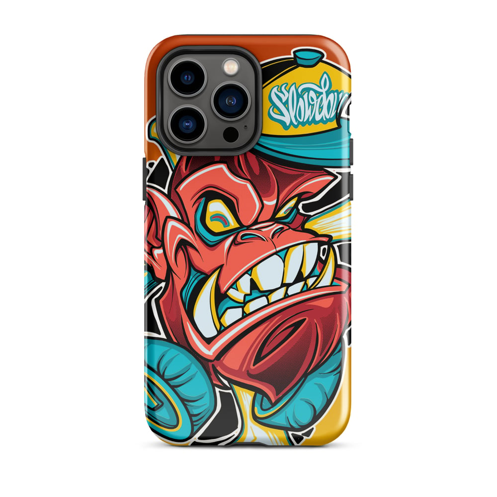 Slowdown Red Gorilla Tough Case for iPhone®