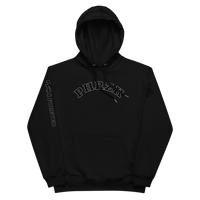 Image 1 of PHRZK Premium Eco Hoodie "Black on Black*"