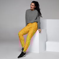 Image 2 of Yellow Paisley Joggers From RR's