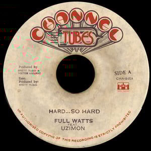 Image of CHA-002 Uzimon - Hard...So Hard / Ticklah - Bettah Version